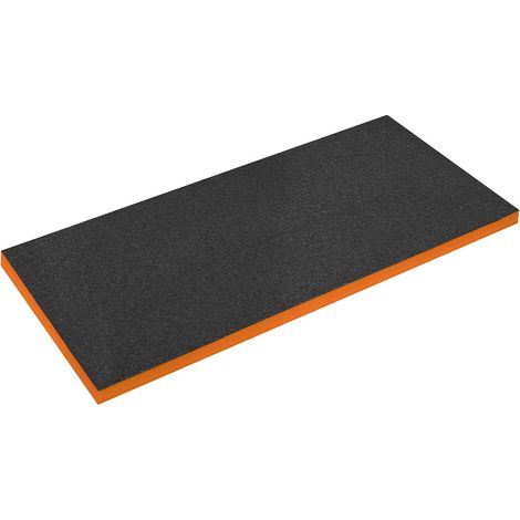 Sealey Easy Peel Shadow Foam&reg 1200 x 550 x 50mm - Orange/Black SF50OR