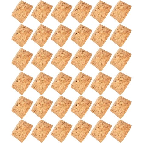 100 bouchons liège, 3x25x15 cm, naturels - fermeture étanche (1/5)
