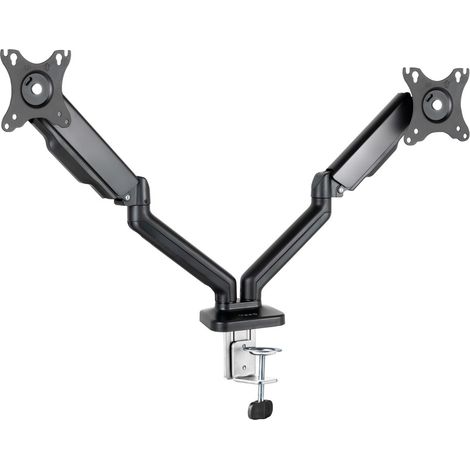 Supporto da tavolo per monitor a 2 bracci girevoli Tooq Db5132tnr Db5132tnr-b (1/5)