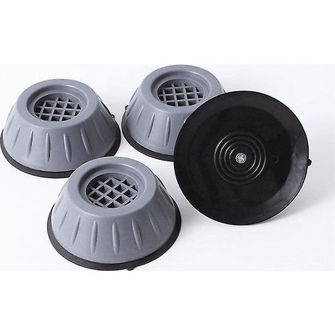 patins Anti-vibrations Caoutchouc Antidrapant, 4 Pices Tampons  Pied Machine  Laver Anti Vibration Tampon, Pieds De Machine  Laver,universel Pour (1/4)