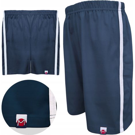 Short de gymnastique pour garçon, bleu marine. 152 shorts de gymnastique pour garçon, bleu marine. (1/5)