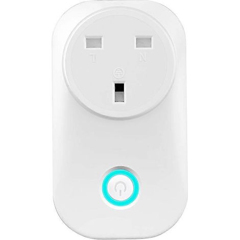 Prise connectée WiFi avec télécommande sans fil, prise US/EU/UK, fonction minuterie et interrupteur (1/5)
