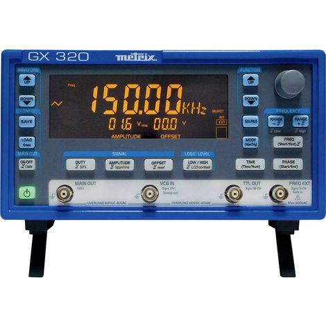 Metrix GX 320 Generatore di funzioni 0.001 Hz - 20 MHz Triangolare, Quadra, Sinuosidale (1/3)