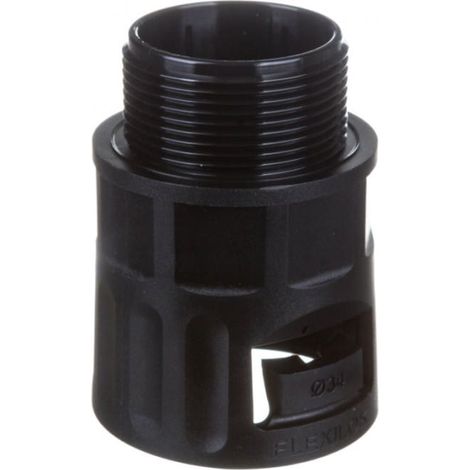 Polyamid-Kabelverschraubung für M32 IP66 Schutzrohr, schwarz SFD 32M/29 E03DK-07060200801 /10 Stück/