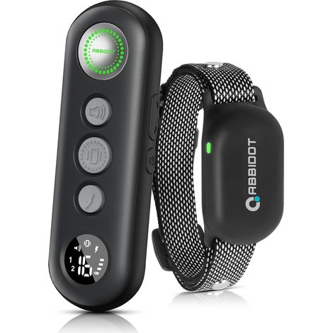Collier de Dressage pour Chien - Portée de 1.5km, 3 Modes de Dressage, Bip Vibration Sûr Choc, Collier Electrique pour Petits et Grands Chiens, Étanche Rechargeable, Poids Léger (6-55 kg) (1/5)