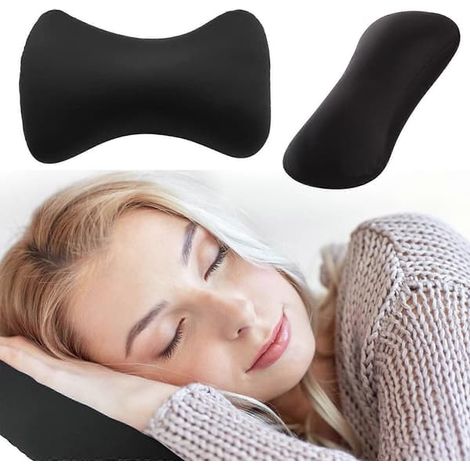 Lot de 2 coussins de coussin 38 x 20 cm, coussins de traversin bien formés pour le lit, le canapé, le chant – nack- et ryggstöd, compatibles avec les sièges