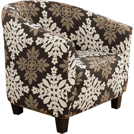 Housse de chaise élastique imprimée de canapé housse de protection amovible et lavable (section I) (1/5)