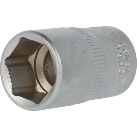Llave de vaso hexagonal de 1/2", 17 mm (1/4)