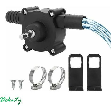 Pompe de perceuse électrique, pompe à eau mini pompe de perceuse électrique à main pompe auto-amorçante portable pompe de perceuse ménage petite pompe à eau pour la maison jardin, 6. 35Mm - RWPompe de (1/5)