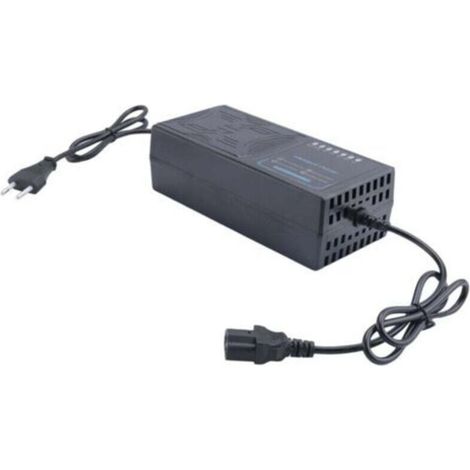 Cargador para vehículos eléctricos de 72 V y 20 Ah, 7 luces indicadoras, protección contra fugas de corriente, enchufe europeo de pulso completo. (1/4)