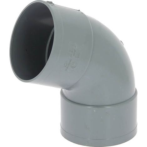 Coude PVC femelle-femelle 67°30 Ø100