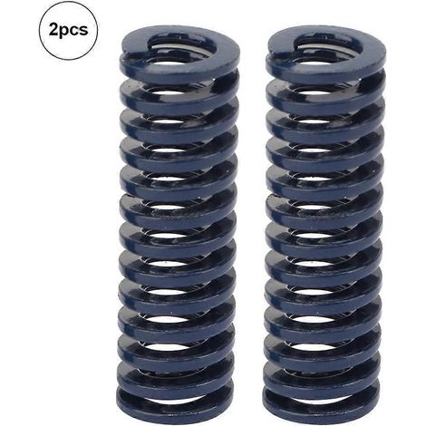 2 Stück OD 10 mm ID 5 mm Hochpräzisions-Stahl-Blau-Lichtlast-Form-Matrizenfeder (TL1070 mm)