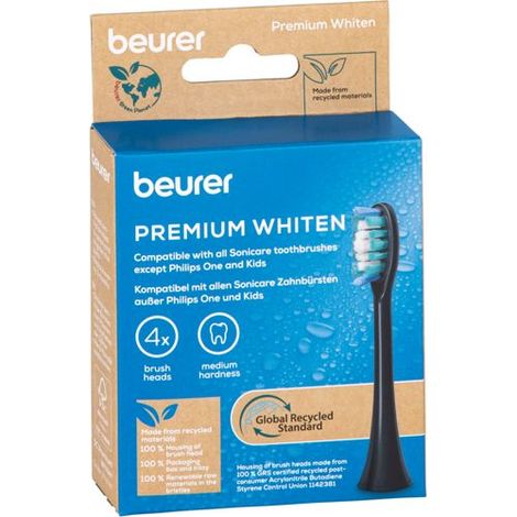 Beurer SC Bürstenköpfe Premium whiten Bürstenköpfe, 4 Stk