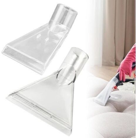 Embout Aspirateur Eau, 2Pcs Différentes Tailles Buse Aspirateur Eau Embout Shampouineuse pour Aspirateur Suceur Aspirateur Buses de Brosse Aspirateur Siège de Voiture Tête Pivotante Asp (1/5)