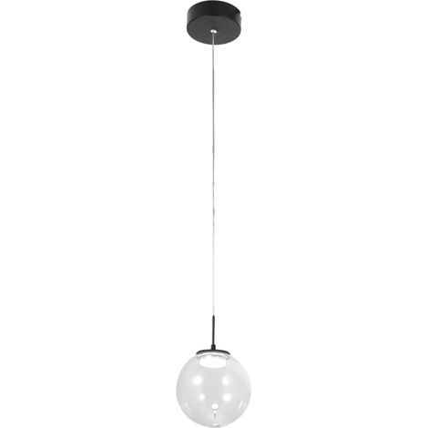 Lampadario Collezione Ariel Sospens Trasparente Goccia D.150 Design Elegante con Luce LED (1/4)