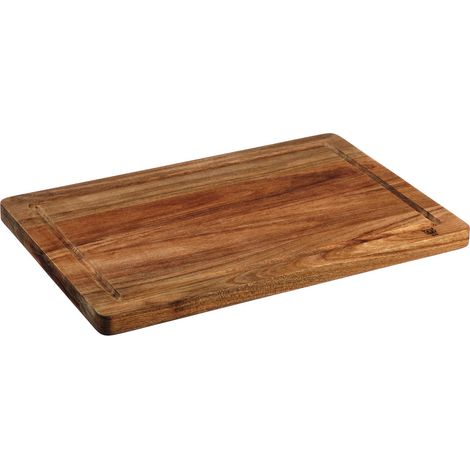 Planche à découper en bois d'acacia ALVA - 38 x 25cm (1/5)