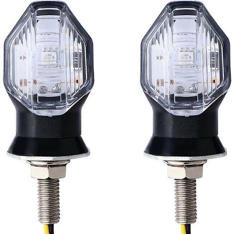 2pcs-phares Clignotants Moto Shark 1led Haute Luminosit Pour Modification Honda (1/5)