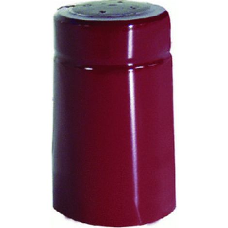 CAPSULA TERMORETRAIBILE PVC D 31X55 ROSSO 100 PZ