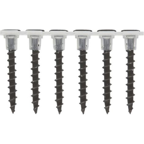 Güde Gipsplattenschrauben Magazinstreifen mit Grob-Einganggewinde 3,9x35 mm (1/4)