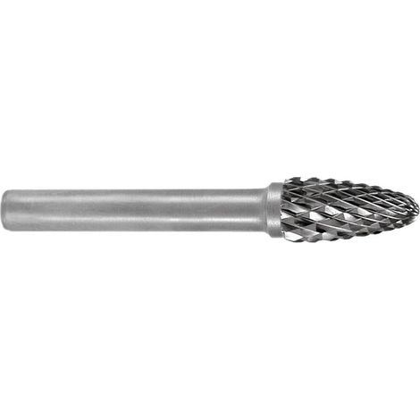 RUKO 116050 Punta fresatrice Metallo temprato Arco a tutto sesto 3 mm Lunghezza 38 mm Diametro albero 3 mm (1/3)