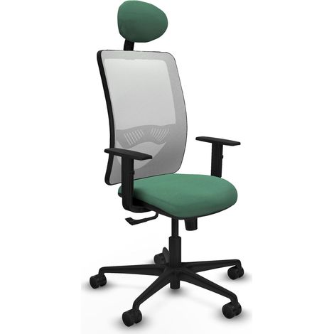 Silla de oficina piqueras y crespo Zulema negro espuma duradera (1/2)