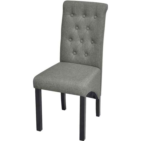 Maison Exclusive - Sillas de comedor giratorias 2 unidades tela g (1/5)