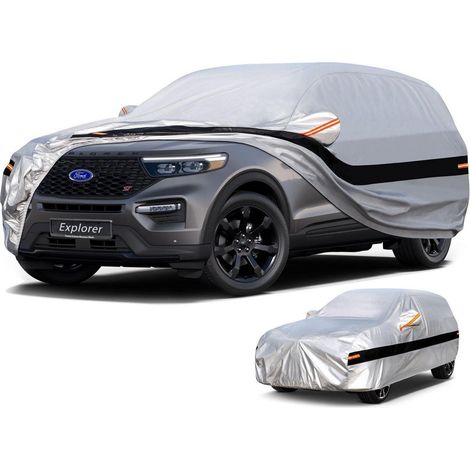 Autoabdeckung 10 Schichten für Ford Explorer (2006-2025) Wasserdicht Allwetter (1/5)