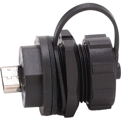 Connecteur USB étanche IP67 MICRO USB femelle, prise arrière sur carte mère E10MCTFFF (1/5)
