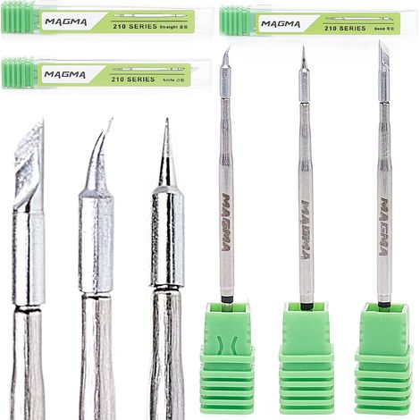 Set di 3 punte per saldatore SUGON MAGMA C210 K I IS