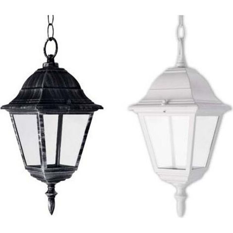 Lanterne Arkadia Blanc avec fixation au plafond pour extérieur - Lanterne Arkadia Blanc avec fixation au plafond pour extérieur