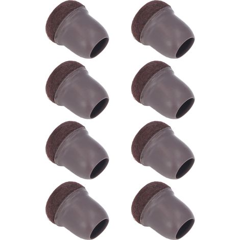 8 Coussinets antidérapants en silicone pour meubles - Protection sol et sols, pack de 8 pour chaise, table, lit (1/5)