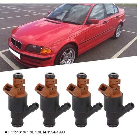 Injecteur essence 4 pièces kit pour BMW 318i 318is 1994-1999, buse d'injection 0280150501, compatible moteur M42/M44. (1/5)