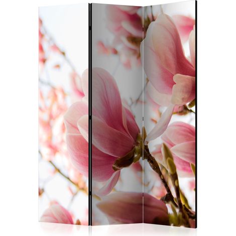 Paravento - Pink magnolia [Room Dividers] - 135x172 (1/4)