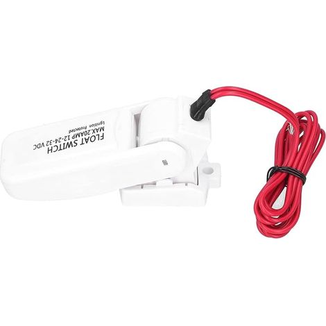 Pompe de Cale Interrupteur à Flotteur Compact DC 24V Matériau ABS Applications Multiples pour Bateaux et Ingénierie Hydraulique (1/4)