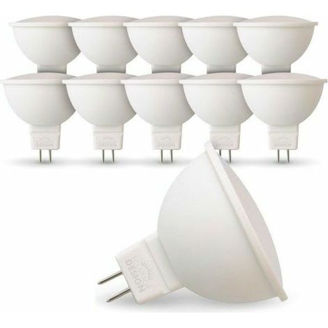 VURAHOME – 10er-Pack GU5.3 MR16 5W LED-Lampen (entspricht 40W) – Farbtemperatur: Neutralweiß 4000K (1/5)