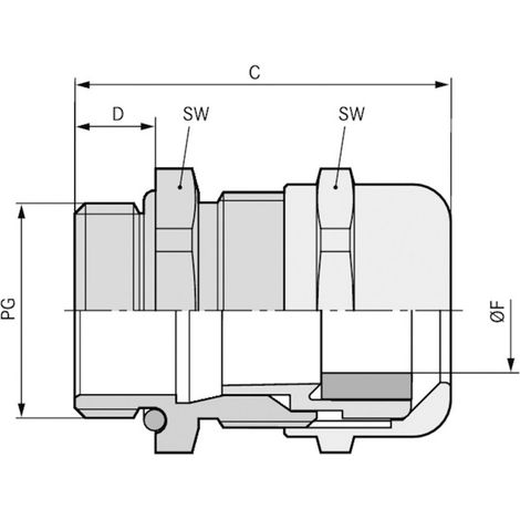 N/A LAPP SKINTOP® MS-XL PG 11 52115720 PG11 laiton laiton 50 pc(s) (1/2)