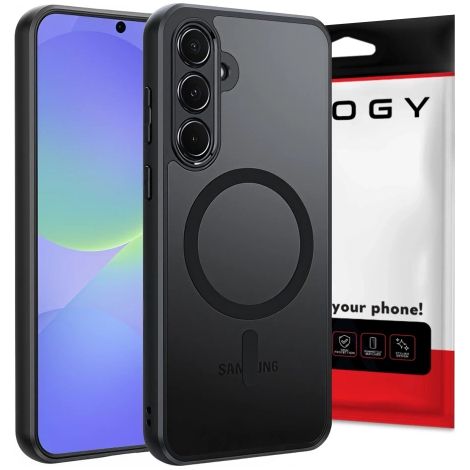 Funda Alogy HybridShield™️ para Samsung Galaxy A36 5G, color negro mate. (1/5)