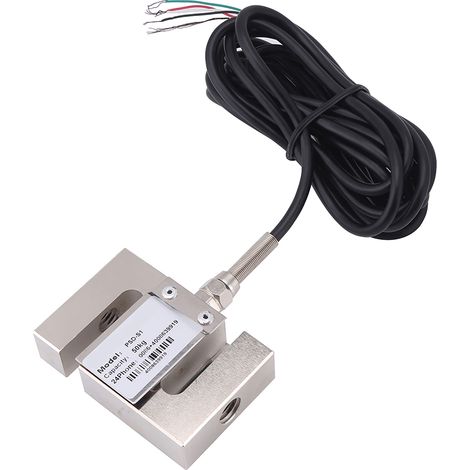 Capteur d'échelle de cellule de charge de haute précision de TYPE S, pondération avec câble 50KG