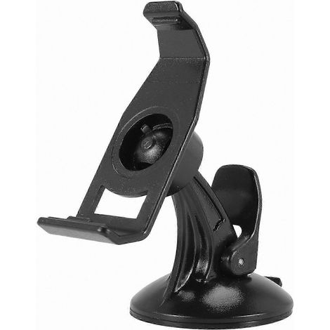 Support GPS universel pour voiture avec ventouse, support de fixation pour écrans de navigation, cradle ajustable pour smartphones et GPS. (1/5)