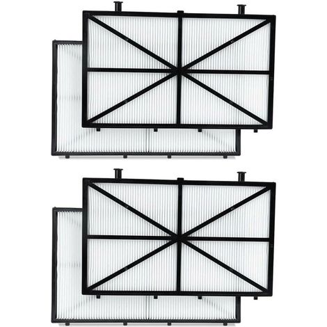Filtre Ultra-Fin Pour Robot Aspirateur De Piscine - 26,5 x 17,5 x 1,5 cm - Compatible Dolphin M400 M500 Triton Plus Wave 65 CC Plus M5 M200 - 4 Pièces (1/5)