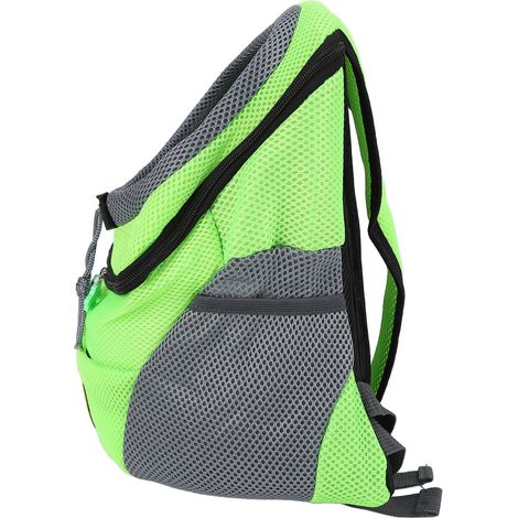 Haustierrucksack mit Belüftung, Komfort, viel Platz, Umweltschutz, ansprechendem Design, grüner Hunderucksack (1/5)