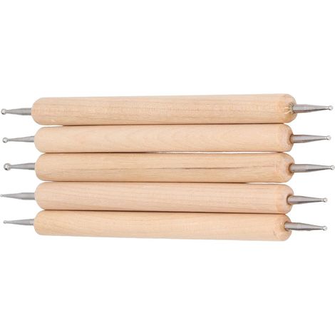FTVOGUE Lot de 5 stylets à double pointe pour sculpteurs (1/5)
