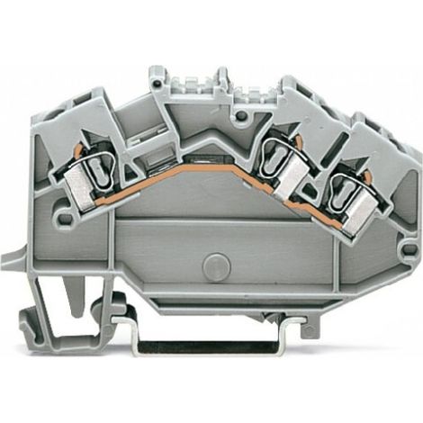 WAGO - 3 TROUS À TRAVERS TERMINAL 2,5 MM², 631 780-631