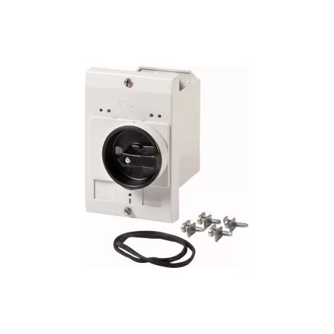 Eaton E-PKZ0-G 072907 Leergehäuse Einbau, mit Drehschalter (L x B x H) 80 x 85 x 129 mm Grau, Schwa (1/2)