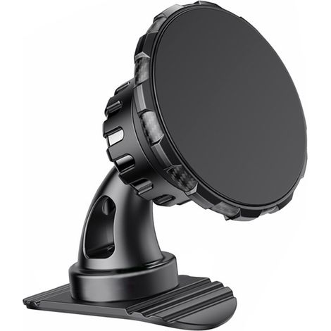 Support magnétique N50 pour téléphone 360° rotatif montage autocollant tableau de bord aération ventilation voiture (1/5)