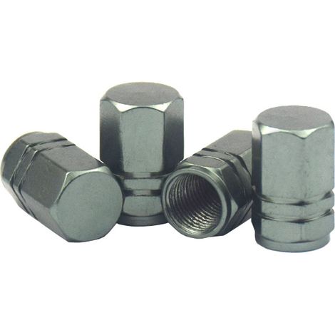 Lot de 8 capuchons de valve de pneu en aluminium, protection anti-poussière pour pneus voiture (1/3)