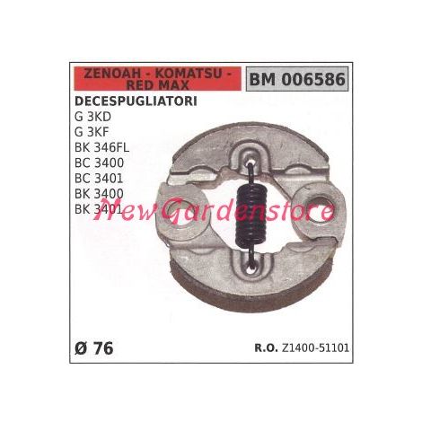 Frizione completa ZENOAH motore decespugliatore G 3KD 3KF BK 346FL  006586