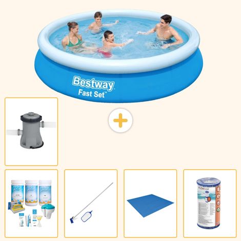 Bestway Bestway Fast Set Ronde - 366x76 cm - 6-pièces  S21998 (1/4)