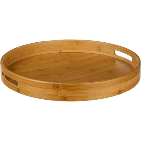 Bandeja redonda de bambú 40cm - 5five (1/4)