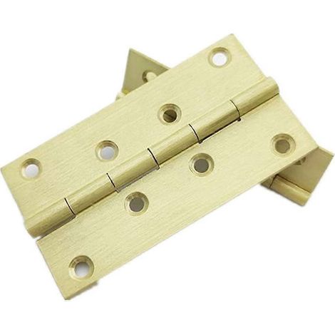 Scharniere aus Edelstahl (2er-Set) und Scharniere aus Kupfer für Möbel, Türen und Fenster, Schränke und Drehkippfenster.